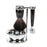 Fendrihan 4-Piece Shaving Set with Safety Razor and Black Fibre Brush Shaving Kit Fendrihan Black 
