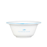 Fendrihan Porcelain Shaving Bowl, Hand-Painted Rim Shaving Bowl Fendrihan Light Blue 