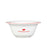 Fendrihan Porcelain Shaving Bowl, Hand-Painted Rim Shaving Bowl Fendrihan Red 