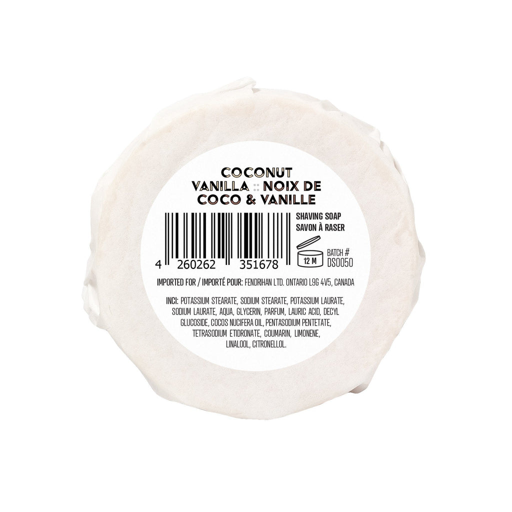 Fendrihan Coconut & Vanilla Shaving Soap, 65 g Shaving Soap Fendrihan 
