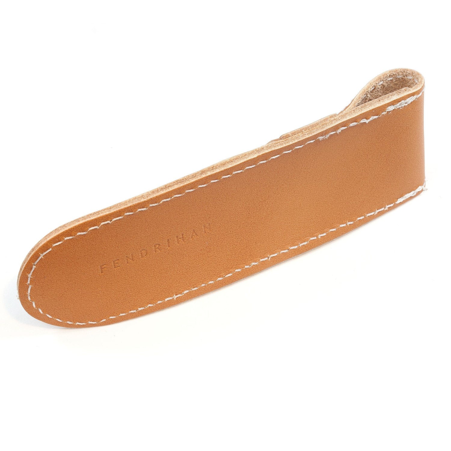 Fendrihan Tan Natural Leather Case for Straight Razor Razor Case Fendrihan 