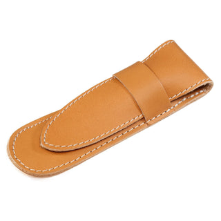 Fendrihan Tan Natural Leather Case for Straight Razor Razor Case Fendrihan 