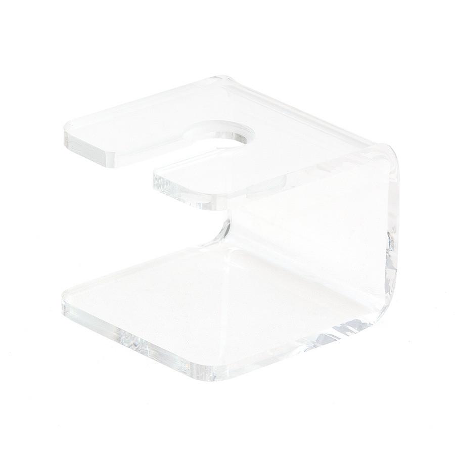 Short Acrylic Stand for Safety Razor, Clear Shaving Stand Discontinued 