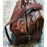 Fendrihan Arizona Aged Leather Travel Bag, Brandy Leather Briefcase Fendrihan 