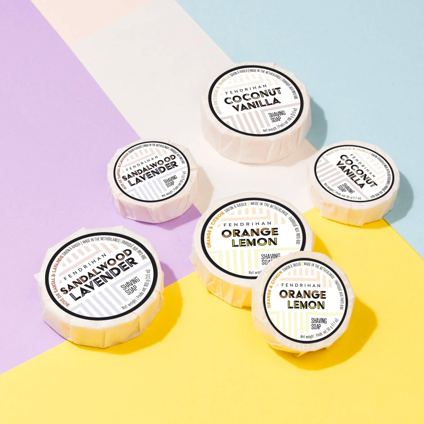 Fendrihan Lemon Soda Shaving Soap, 135 g Shaving Soap Refill Fendrihan 