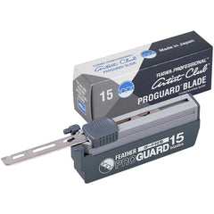 15 Feather Pro Guard Single-Edge Razor Blades Razor Blades Feather 