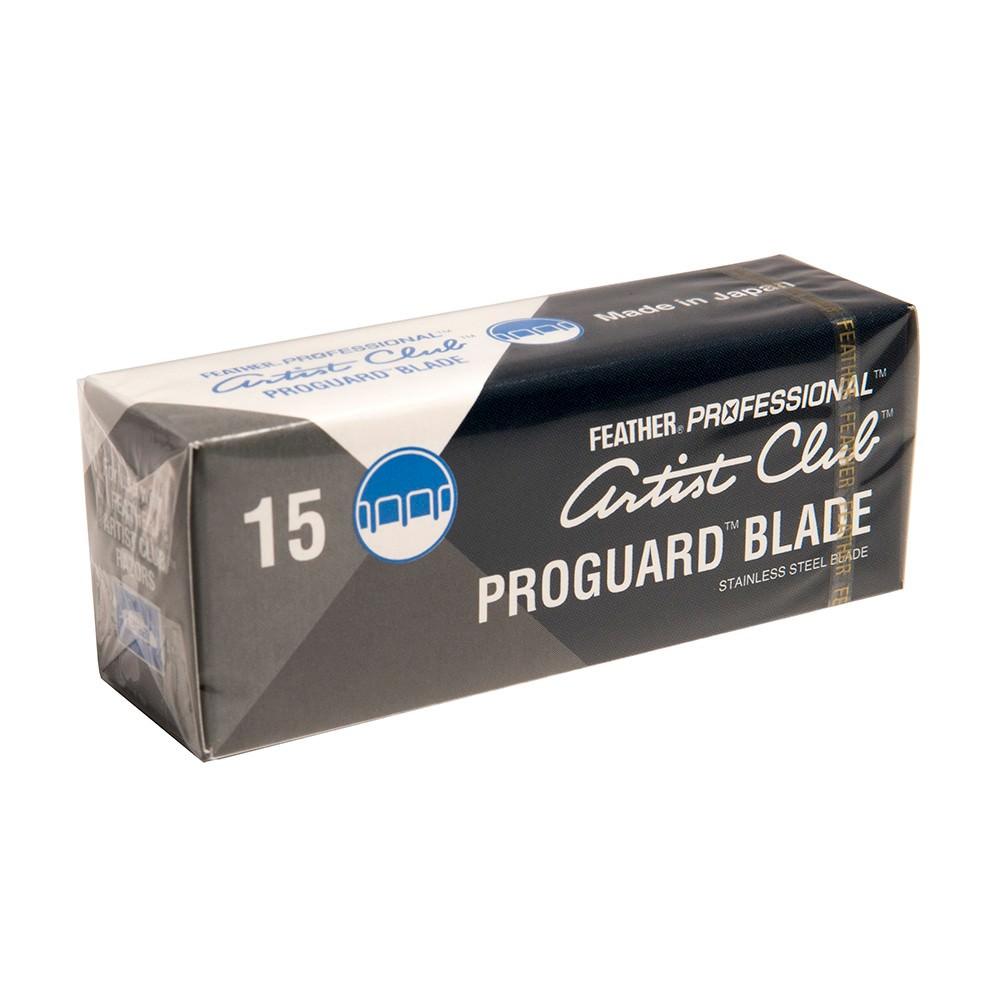 15 Feather Pro Guard Single-Edge Razor Blades Razor Blades Feather 