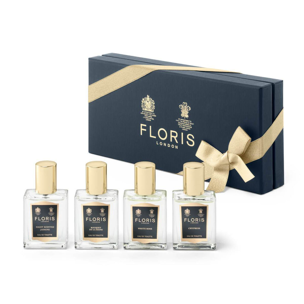 Floris London Fragrance Travel Collection for Her, Gift Set Fragrance for Women Caswell-Massey 