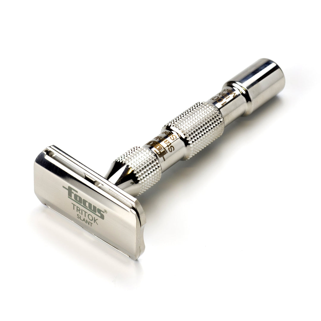 Focus R63 Tritok Slant Double Edge Safety Razor – Fendrihan Canada
