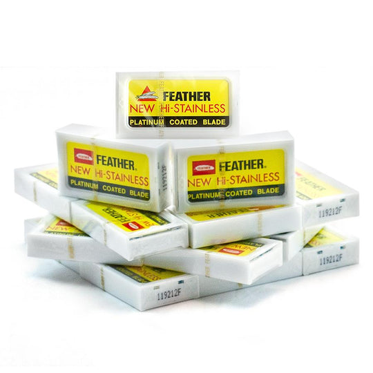 100 Feather Double-Edge Safety Razor Blades – Fendrihan Canada