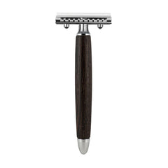 Fatip Wood Safety Razor Double Edge Safety Razor Fatip Wenge Wood Closed 