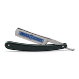 Gold Dollar 100 Round Point Straight Razor 6/8", Dark Green Handle Straight Razor Gold Dollar 
