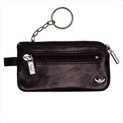 Golden Head Colorado Leather Zippered Key Holder Key Case Golden Head Bordeaux 