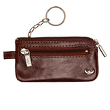 Golden Head Colorado Leather Zippered Key Holder Key Case Golden Head Tobacco 