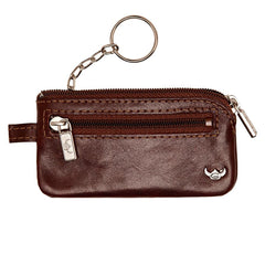 Golden Head Colorado Leather Zippered Key Holder Key Case Golden Head Tobacco 