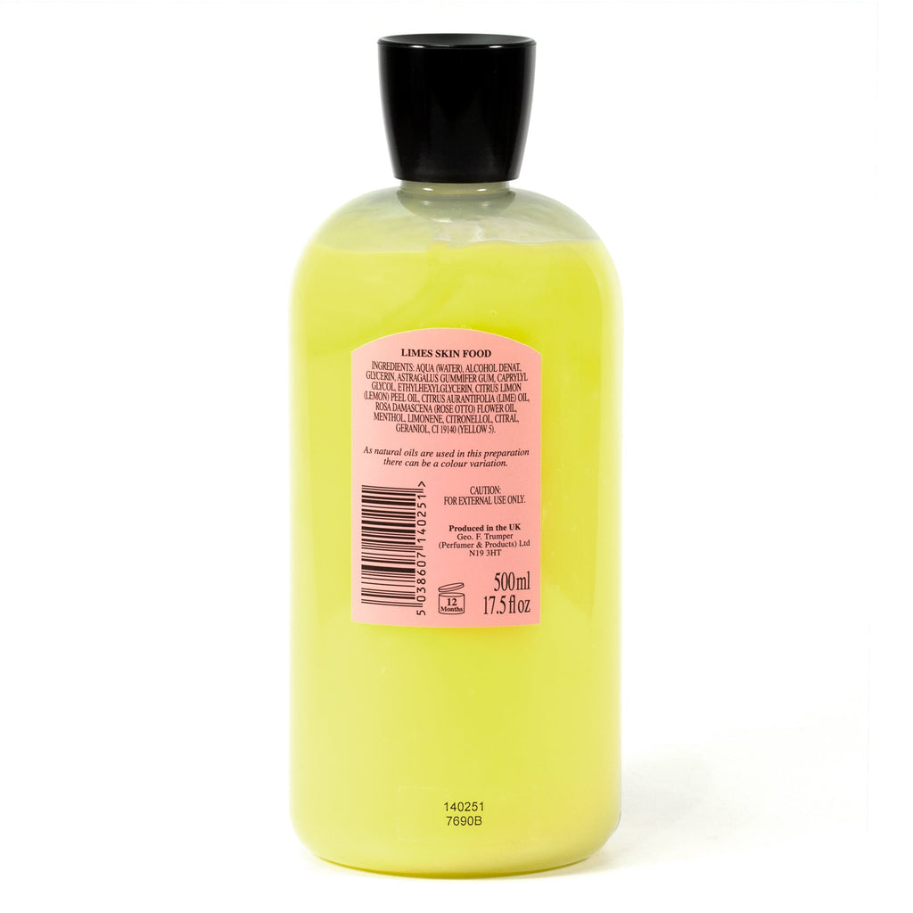 Geo. F. Trumper Extract of Limes Skin Food, 500ml Aftershave Geo F. Trumper 