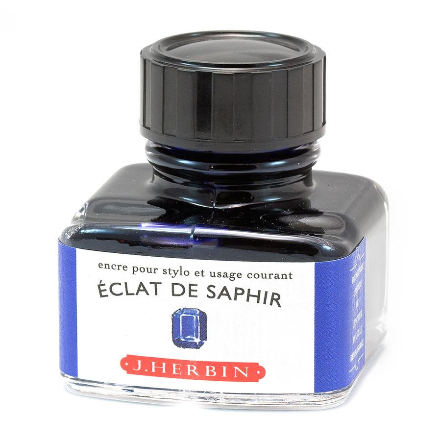 J. Herbin Fountain Pen Ink Bottles Ink Refill J. Herbin Sapphire Blue 