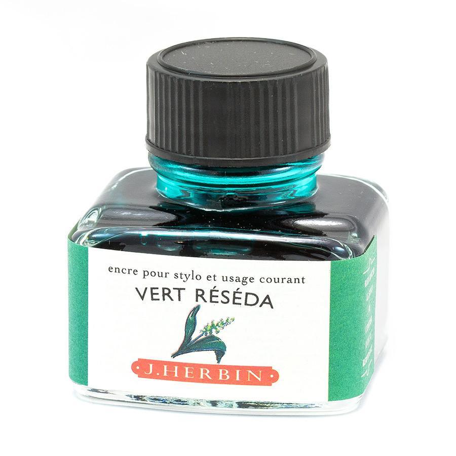 J. Herbin Fountain Pen Ink Bottles Ink Refill J. Herbin Reseda Green 