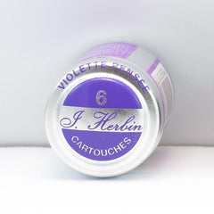 J. Herbin Fountain Pen Ink Cartridges, 6-Pack Tin Ink Refill J. Herbin 