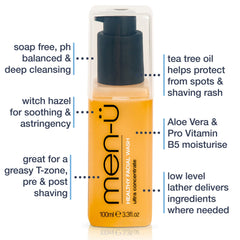 men-u Ultra Concentrated Healthy Facial Wash Facial Care Men-U 