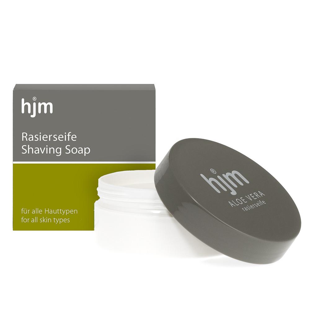 HJM Aloe Vera Shaving Soap in Plastic Jar Shaving Soap Discontinued 