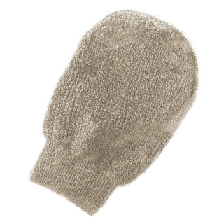 Hydrea London Natural Body Massage Exfoliating Linen Mitt Body Exfoliating Mitt The Natural Sea Sponge Co 