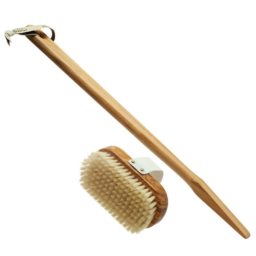 Natural bristle best sale scrub brush
