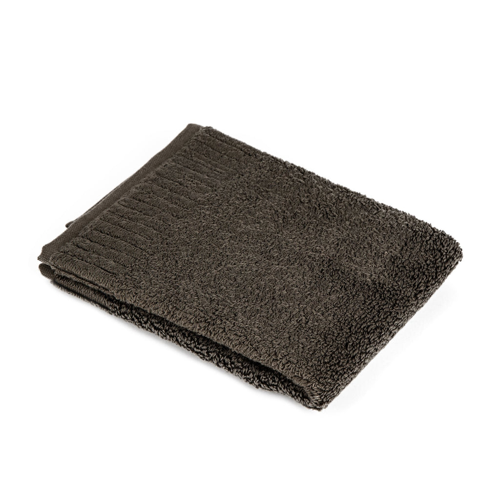 Ikeuchi Organic 732 Cotton Towel Towel Ikeuchi Washcloth (35 x 38 cm) Dark Grey 