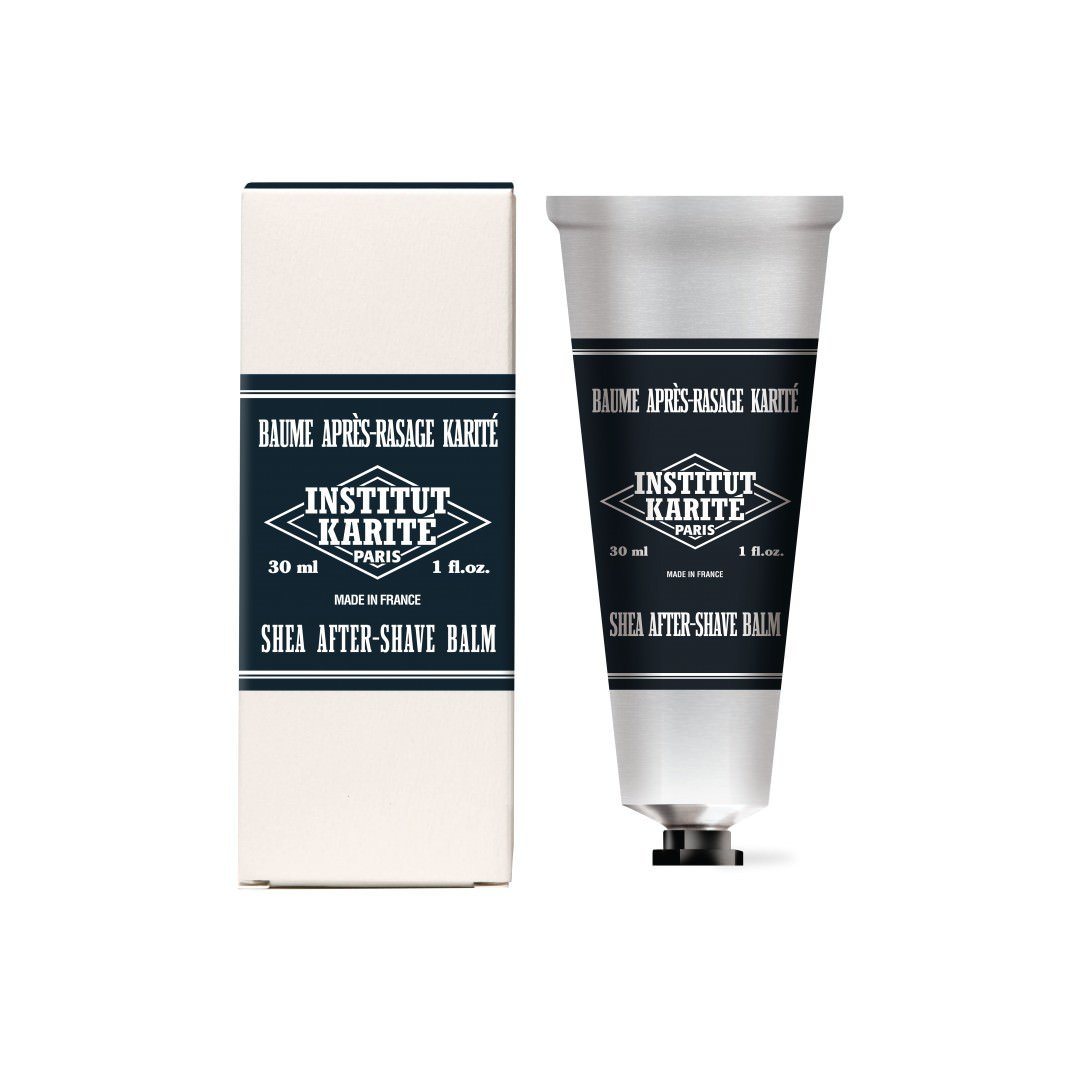 Institut Karite 25% Shea Butter Cream Moisturizing After Shave Balm, Milk Cream Fragrance Aftershave Balm Institut Karite 1 fl oz (30 ml) 