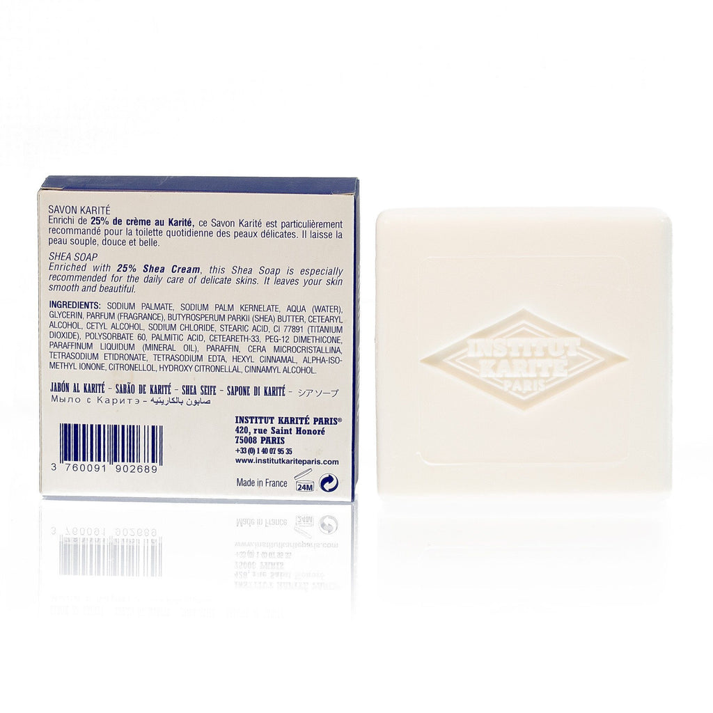 Institut Karite 25% Shea Butter Cream Extra Gentle Soap, Milk Cream Body Soap Institut Karite 