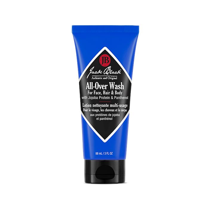 Jack Black All-Over Wash for Face, Hair and Body Men's Body Wash Jack Black 3 fl oz (88 ml) 