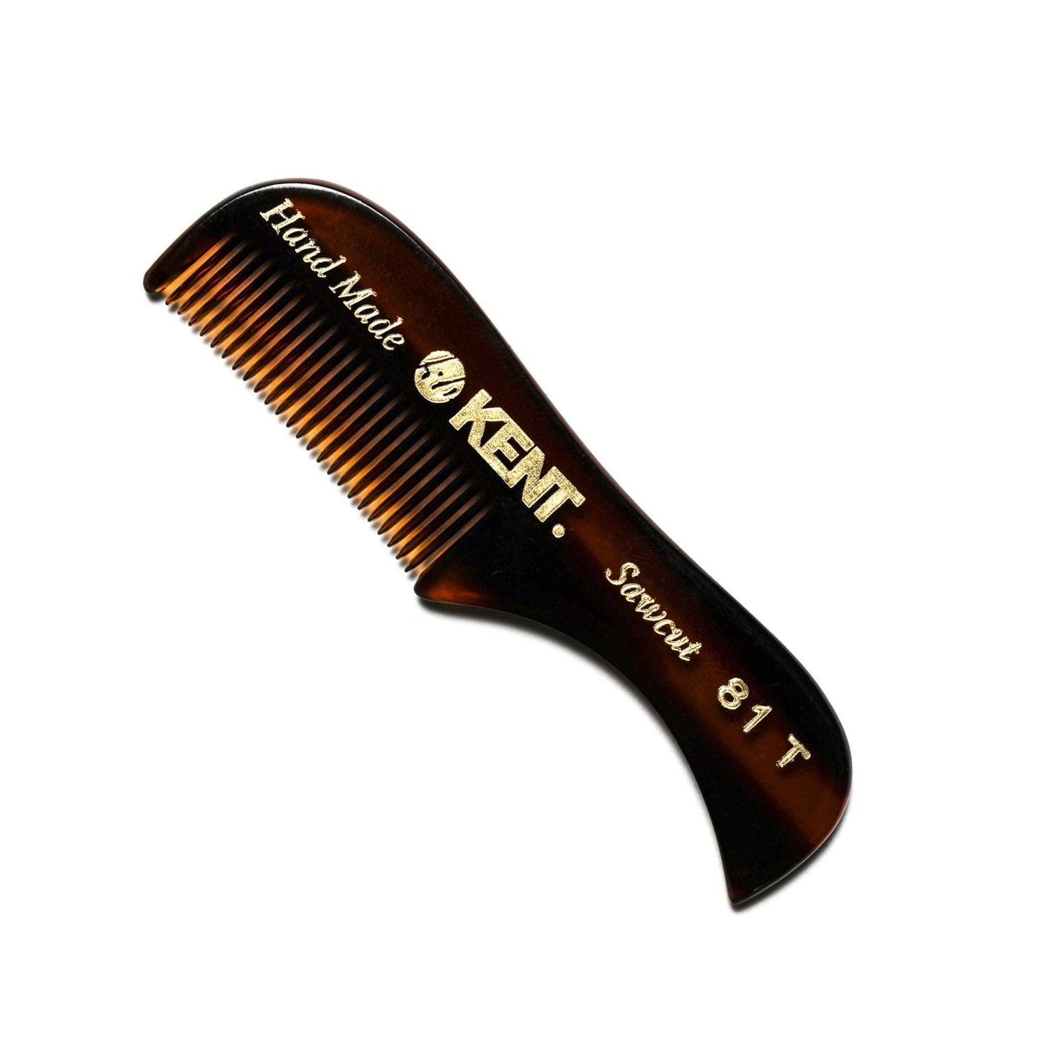 Kent 81T Hand-finished Beard and Moustache Comb Moustache Comb Kent 