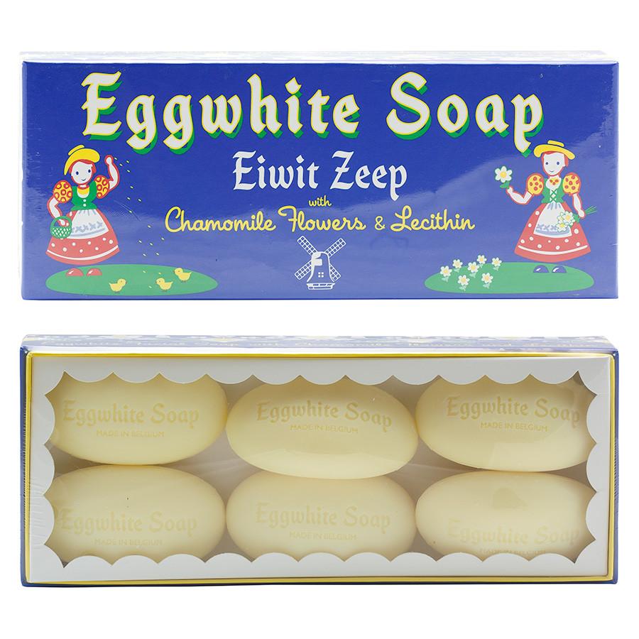 Belgian Eggwhite and Chamomile Soap Bar 6-pack Facial Care Other 