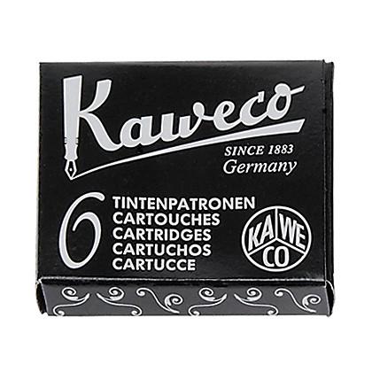Kaweco Fountain Pen Ink Cartridges, 6-pack Ink Refill Kaweco Pearl Black 