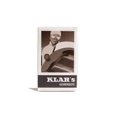 Klar's Classic Gentlemen's Hand Size Soap, Palm Oil-Free Body Soap Klar Seifen 