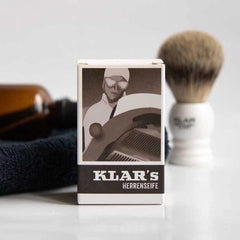 Klar's Classic Gentlemen's Hand Size Soap, Palm Oil-Free Body Soap Klar Seifen 