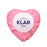 Klar's Heart-Shaped Rose Blossom Soap, Hand Size Body Soap Klar Seifen 