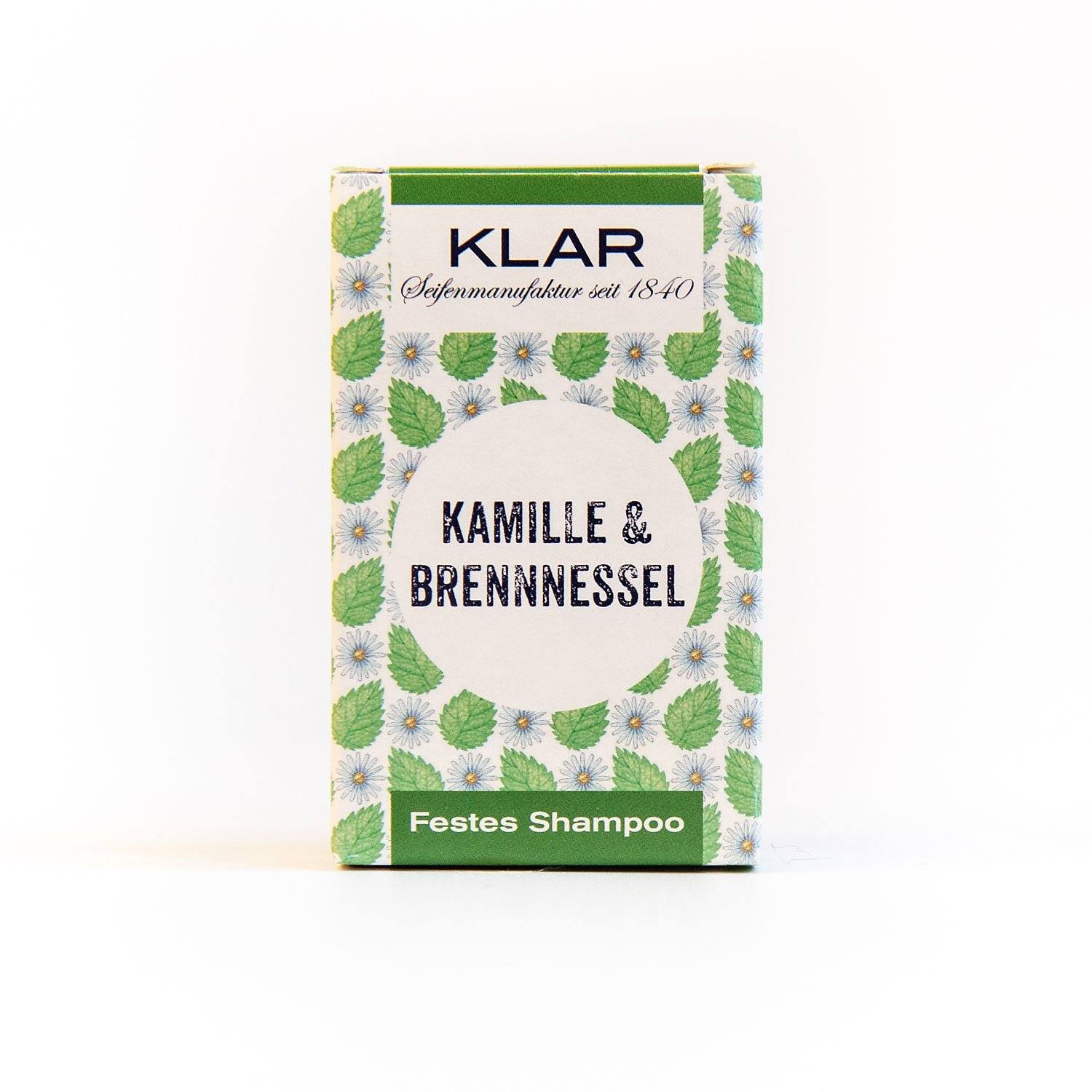 Klar's Shampoo Bar Shampoo Klar Seifen Chamomile & Nettle 