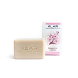 Klar's Classic Hand Size Soap, Palm Oil-Free Body Soap Klar Seifen Cherry Blossom & Rice Milk 