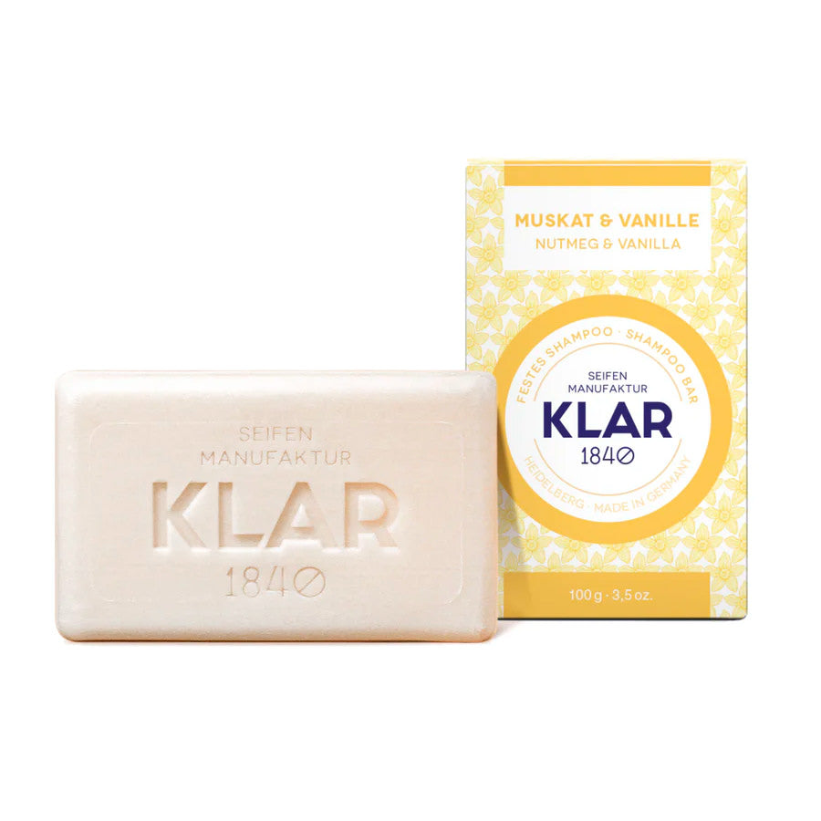 Klar's Shampoo Bar Shampoo Klar Seifen Nutmeg & Vanilla 