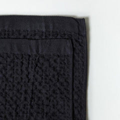 Kontex Lattice Linen Towel, Charcoal Towel Japanese Exclusives 