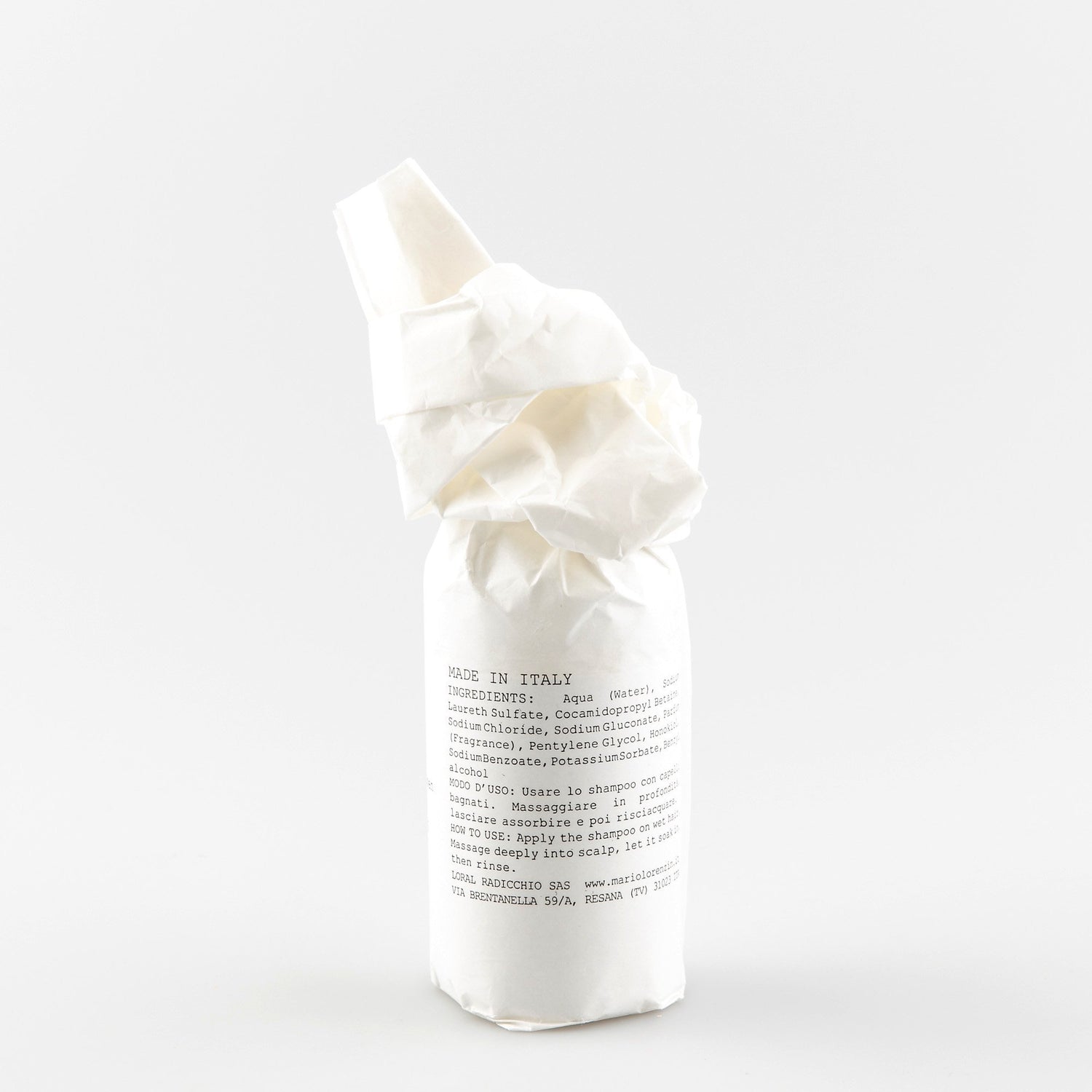 Mario Lorenzin - 1975 ‘Bellezza’ Radicchio Shampoo for Women Shampoo Mario Lorenzin - 1975 