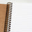 Clairefontaine Basics 6 x 8 Wirebound Notebook in Tan, Lined Notebook Other 