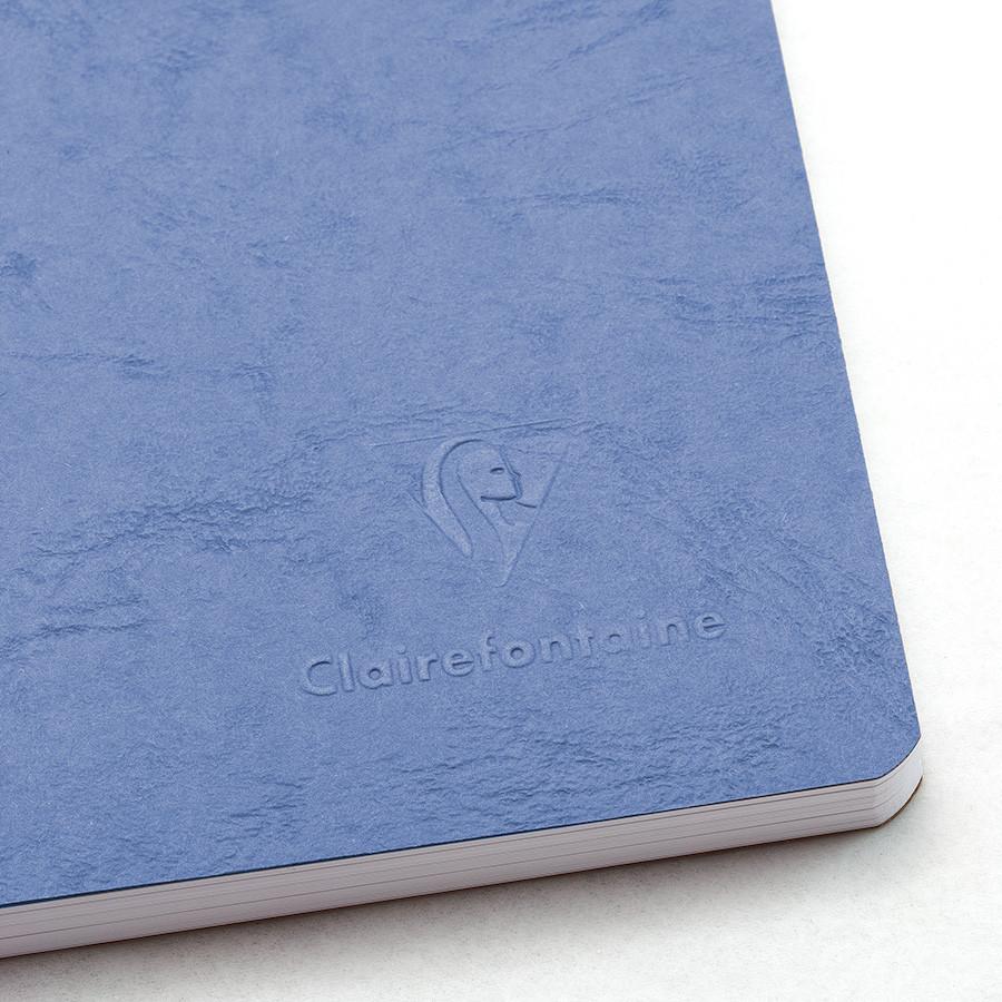 Clairefontaine Basics 8 x 11 Clothbound Notebook in Blue, Lined Notebook Other 
