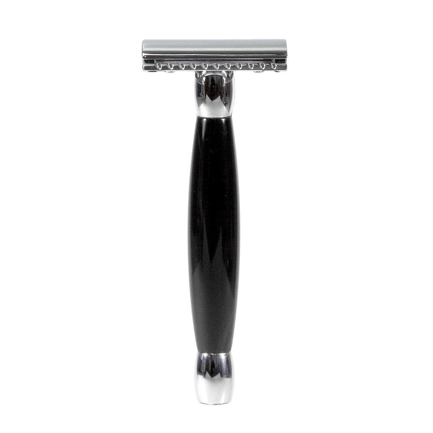 Merkur 27C Closed Comb Safety Razor, Horn Handle Double Edge Safety Razor Merkur 