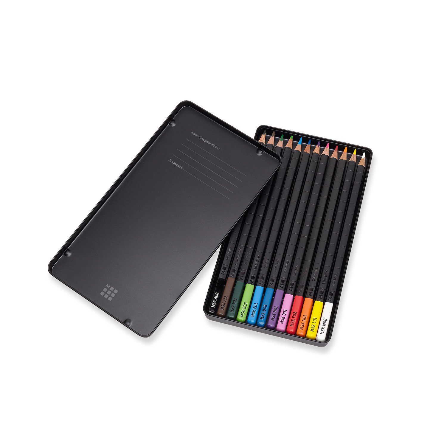 Moleskine 12 Watercolour Pencils Pencils Moleskine 