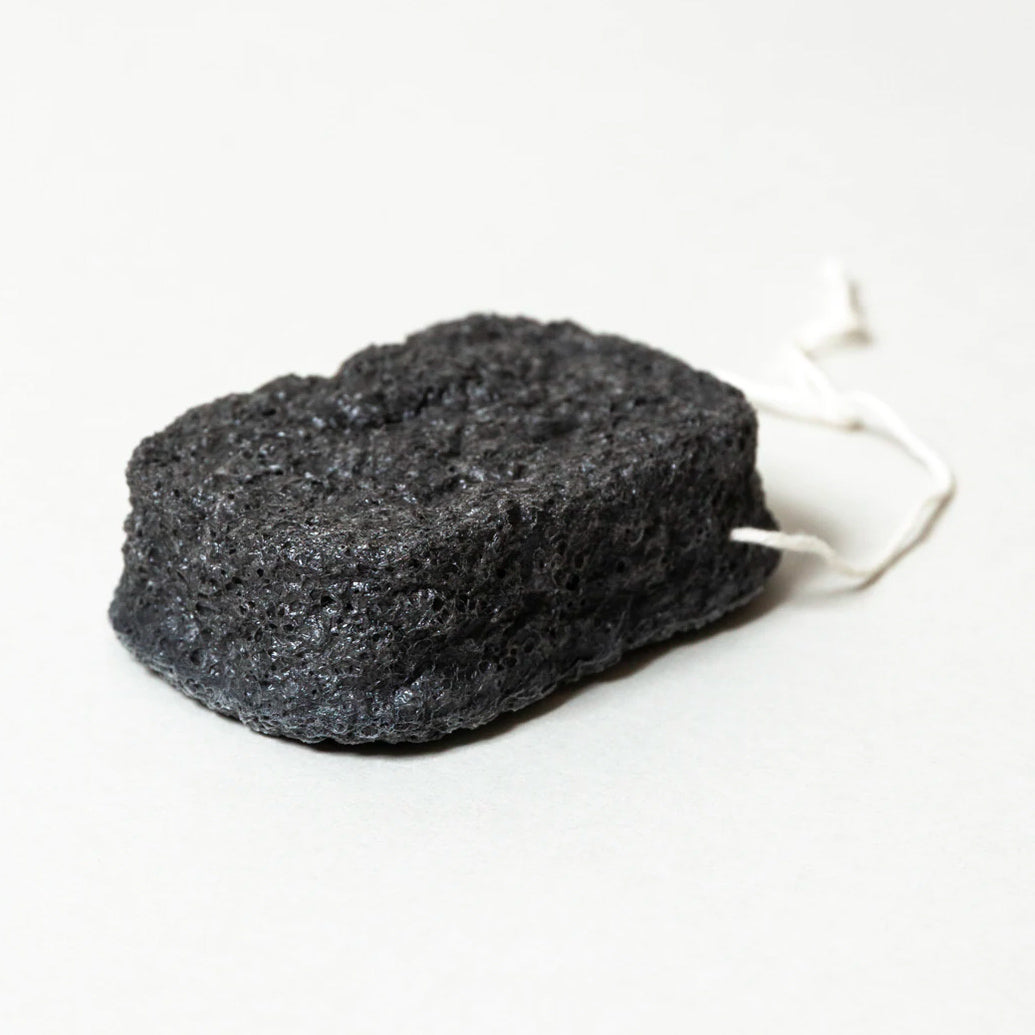 Japanese Binchotan Charcoal Facial Sponge Sponge Binchotan Charcoal 