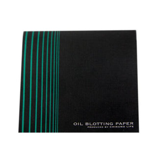 Japanese Bamboo Charcoal Facial Oil Blotting Paper Facial Care Japanese Exclusives 