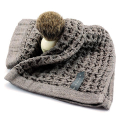 Kontex Cotton Lattice Towel, Grey Towel Japanese Exclusives 