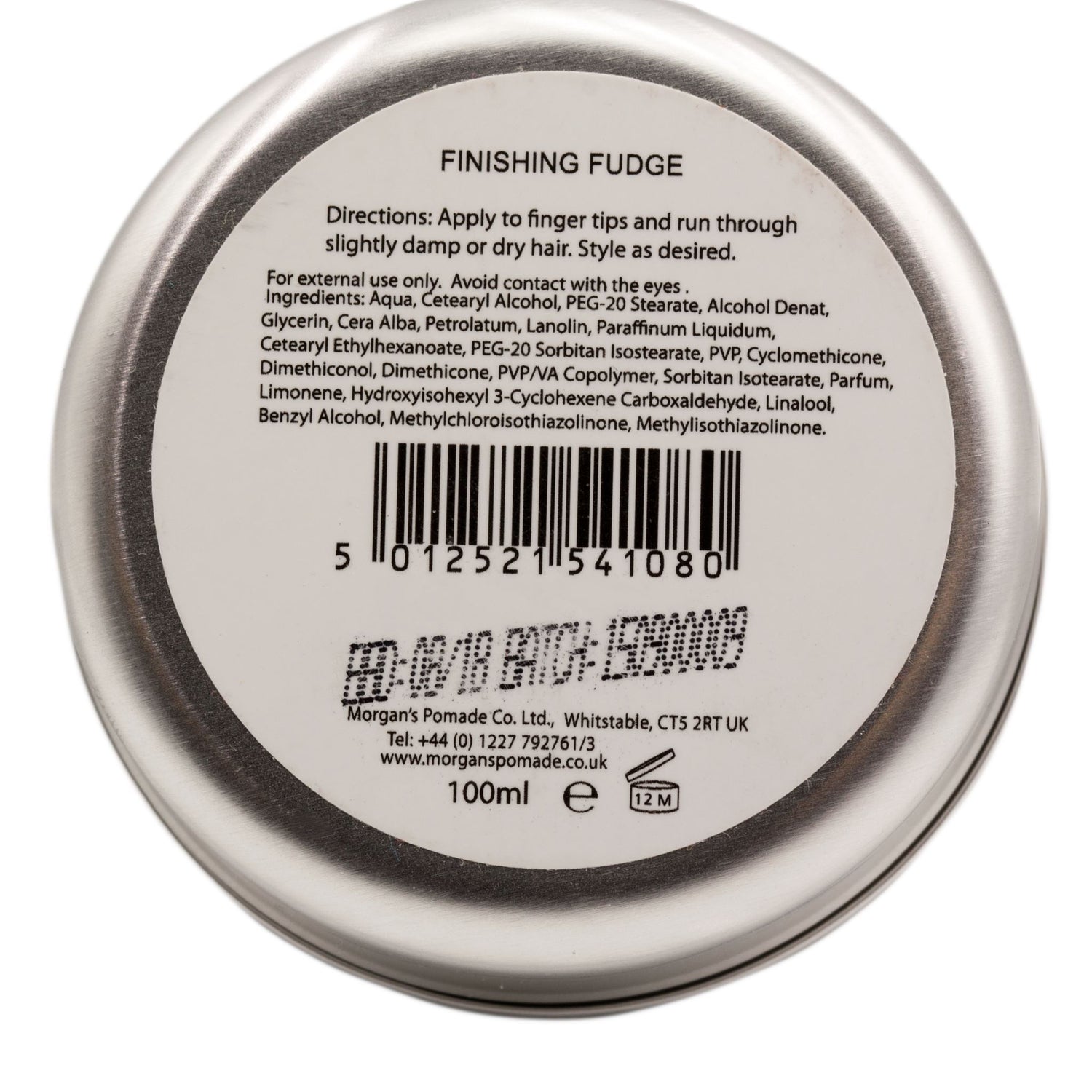 Morgan's Finishing Fudge Styling Cream Men's Grooming Cream Morgan's Pomade Co 